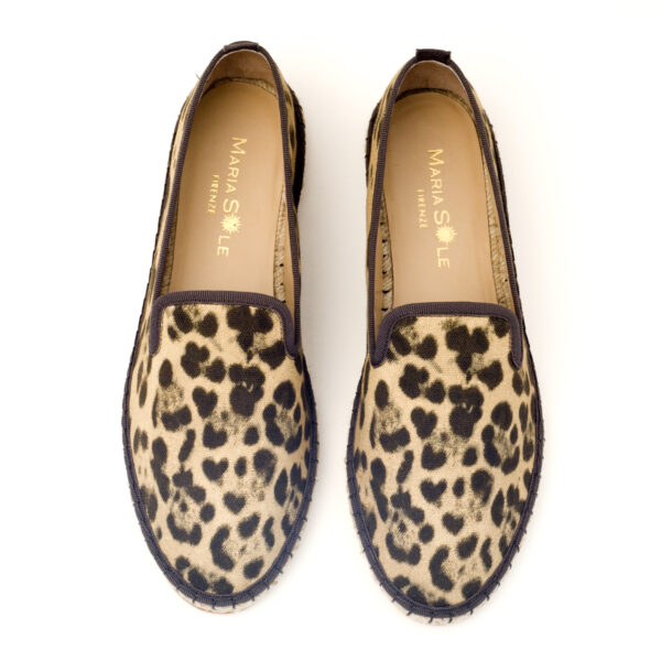 Espadrillas Babbuccia Canvas Leopard